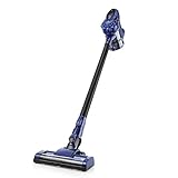 PUPPYOO WP536 Stick Vacuum Cleaner Cordless HEPA Filtration, Portable Lightweight 2 in 1 Upright Handheld Bagless Electric Broom, Lithium-ion Battery Rechargeable Cyclone Quiet Vacuum Cleaner